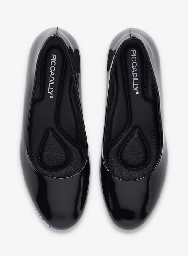 Piccadilly Women Round Toe Slip-On Shoes with Block Heels  - Image 3