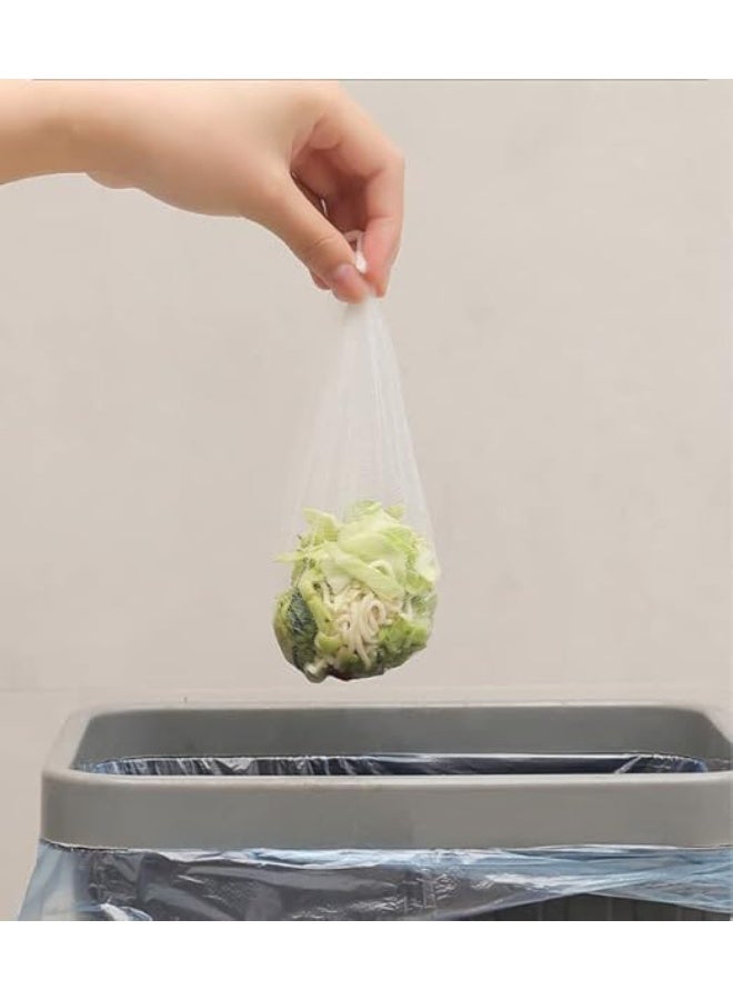 Happy Home Kitchen Sink Strainer Disposable Mesh - 100PCS Sink Strainer Bags - Sink Net Strainer Filter Bags for Sink Drain For Collecting Kitchen Food Waste Leftover Garbage. - Image 5