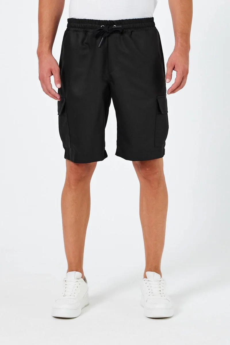 الكسندر جاردي Alexandergardi Cargo Pocket Bermuda Shorts (E24-6502)