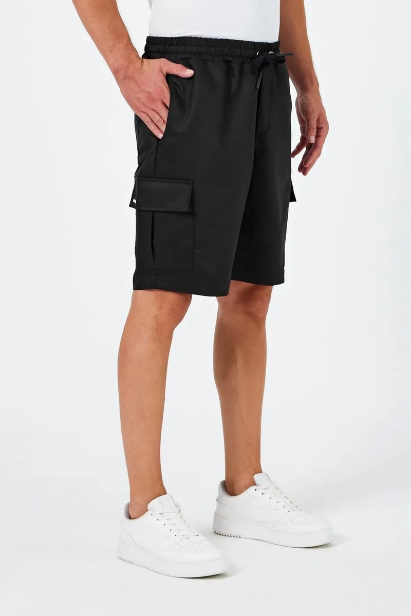 الكسندر جاردي Alexandergardi Cargo Pocket Bermuda Shorts (E24-6502)