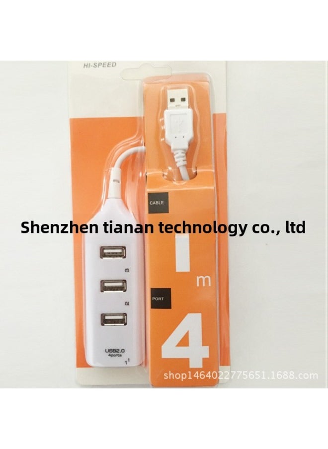 Generic 1 Drag 4 Row Plug-in USB2.0 Splitter HUB Hub 1.1USB Expansion 1 Drag 4 Row-Number Of Interfaces:Power Strip 1.1 Black (bag)  - Image 5