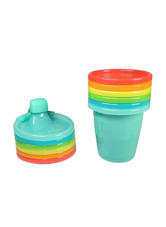 ذا فيرست ييرز كوب شرب مقاوم للانسكاب من ذا فيرست ييرز، متعدد الألوان، عبوة من 6 قطع - Image 1