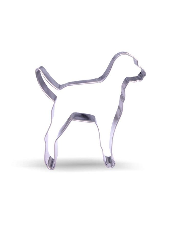 Keewah 4.5 inch Labrador Dog Cookie Cutter - Stainless Steel - Image 1
