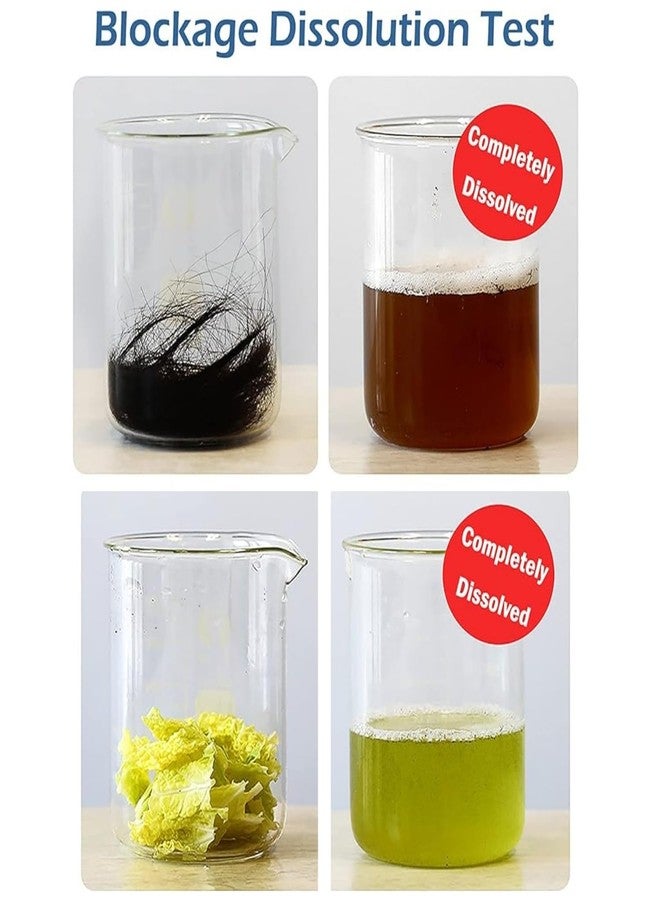 Atomic Heavy Duty Drain Cleaner and Kitchen Sink Blockage Remover For Tough Clogs - Set OF 2, 450 Gm Each - Image 4