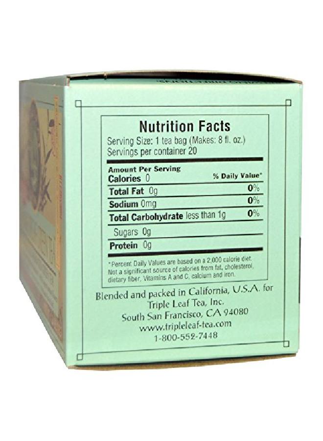 Triple Leaf Tea Jasmine Green Tea Decaffeinated Tea Bags Pack Of 3 - Image 3