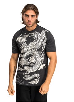VENUM DRAGONS FLIGHT ST T-SHIRT CHARCOAL GREY/CREAM WHITE