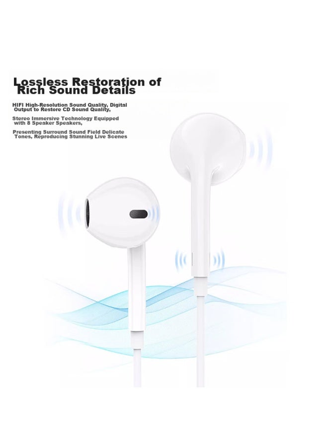 Kovol Type-c Wired Earphones, In-ear Style, Compatible With Huawei, Honor, Xiaomi Mate/oppo/p40/vivo/p50/80 Smartphones - Image 5