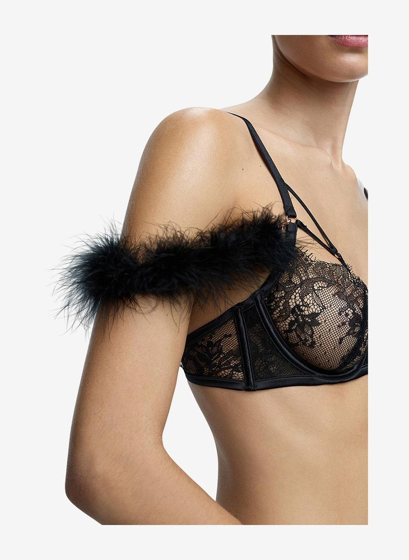 Penti Women Reine Wired Black Lifting Bra - Image 5