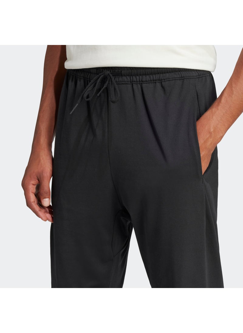 Adidas Essential Linear Single Jersey Joggers  - Image 3