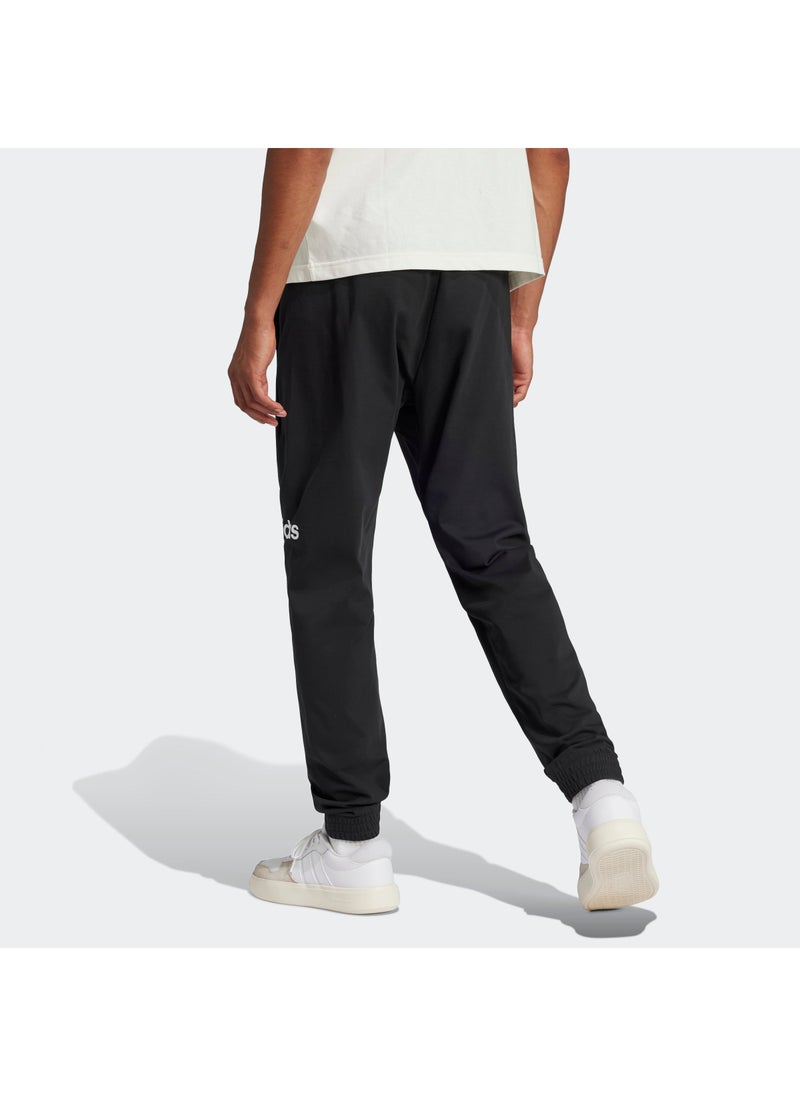 Adidas Essential Linear Single Jersey Joggers  - Image 2