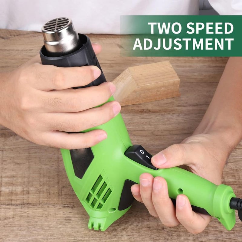 MLD Heavy Duty MultiPurpose Corded Mini Electric Heat Gun 2000W Hot Air Heat Gun NEW3007 2000wPlasticMulticolor - Image 4