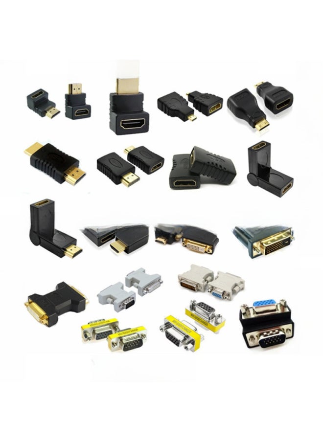 HDMI Adapter DVI Adapter VGA Adapter All Kinds Of Adapter Supply Direct Sales-Color:DVI24 +5 Revolution HDMI Female