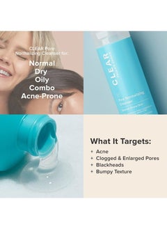 PAULA'S CHOICE CLEAR Pore Normalizing Cleanser, Salicylic Acid Acne Face Wash, Redness & Blackheads, 6 Ounce  - Image 4
