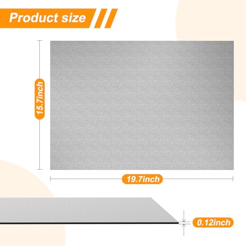 Wiojtry Mini Stair Stepper Mats, Double Non-Slip Workout Mat for Ellipse Leg Exerciser, Ellipse Machine Mat, Exercise Mat for Under Desk Ellipticals, Suitable for Electric Seated Foot Pedal Exerciser - Image 2