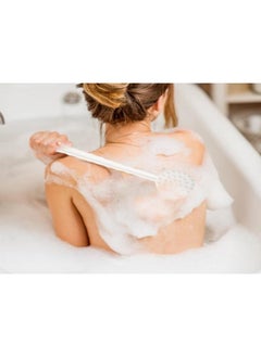 NIBEMINENT Bath Shower Massage Exfoliating Brush Body Scrubber Bathing Massager Skin Scrub  - Image 4