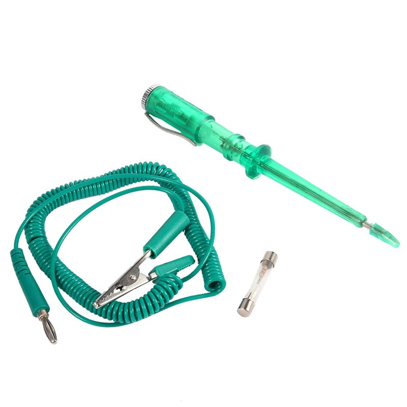 Green Car Circuit Tester Pen Safety Lamp for Automotive Maintenance - Image 3