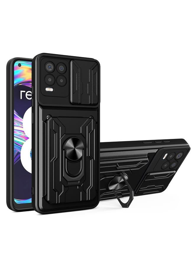 The Bros Case For OPPO Realme 8 / 8 Pro Sliding Camshield Card Phone Case