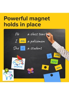 X-bet MAGNET Magnetic Dots Self Adhesive Magnet Dots (0.8" X 0.8") Peel & Stick Magnetic Circles Industrial Flexible Sticky Magnets Sheets Is Alternative Stickers Strip And Magnetic Tape (120 Pcs)  - Image 4
