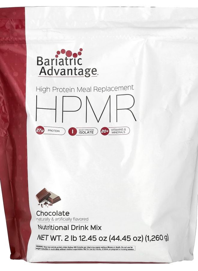 Bariatric Advantage HPMR High Protein Meal Replacement Chocolate 2 lb 12.45 oz (1260 g)