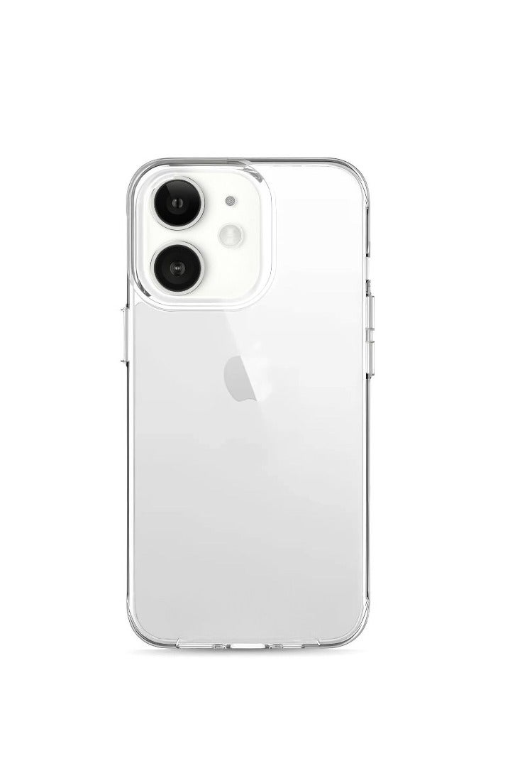 S-TOP Clear Case for iPhone 12 - Drop Protection, Scratch Resistant, Anti-Yellowing with Dual Layer Protection, Slim and Clear Design - Image 1