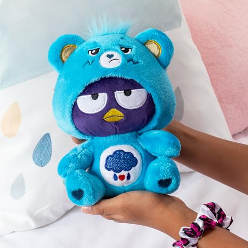 Care Bears - Badtz-Maru Dressed As Grumpy Bear 8" Fun-Size Plush, Blue - Soft, Huggable Bestie! – Good for Girls and Boys, Employees, Collectors, Ages 4+ - Image 4