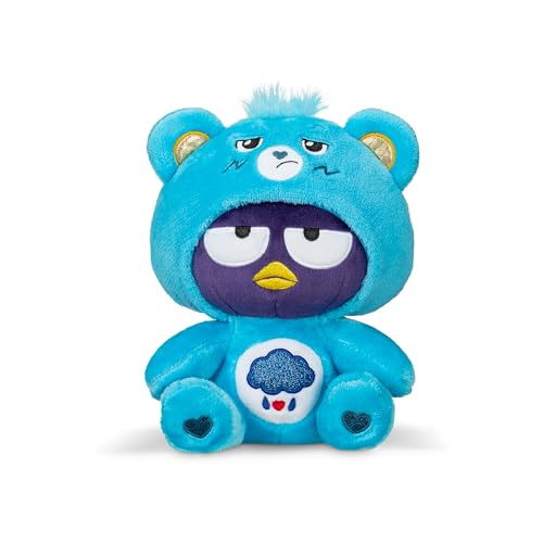 Care Bears - Badtz-Maru Dressed As Grumpy Bear 8" Fun-Size Plush, Blue - Soft, Huggable Bestie! – Good for Girls and Boys, Employees, Collectors, Ages 4+ - Image 1