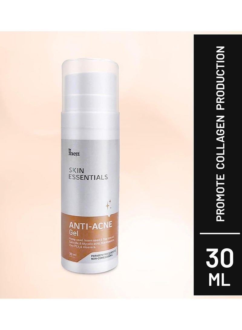 ForMen Anti Acne Gel with Salicylic Acid For Men Acne Prone Fight Acne Scarring 30 gm Pack of 2 - Image 2