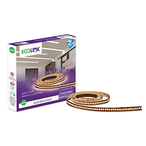 EcoLink 45-Watt 240 LED Strip Light (Natural White Pack of 1) - Image 1