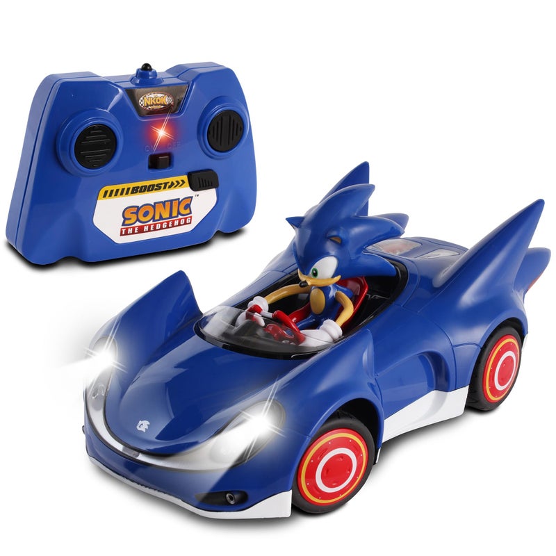NKOK Sonic and Sega All Stars Racing Remote Controlled Car  Sonic The Hedgehog for Ages 6 and up Allows Children to Pretend to Drive and Have Fun at The Same Time - Image 3