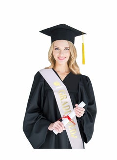 Excefore Graduation Satin Sash Crown Tiara Kit,Glittered Metal Graduation Princess Grad Crown Tiara and Graduated Sash,Great Gifts for Graduation Party Decorations...  - Image 3