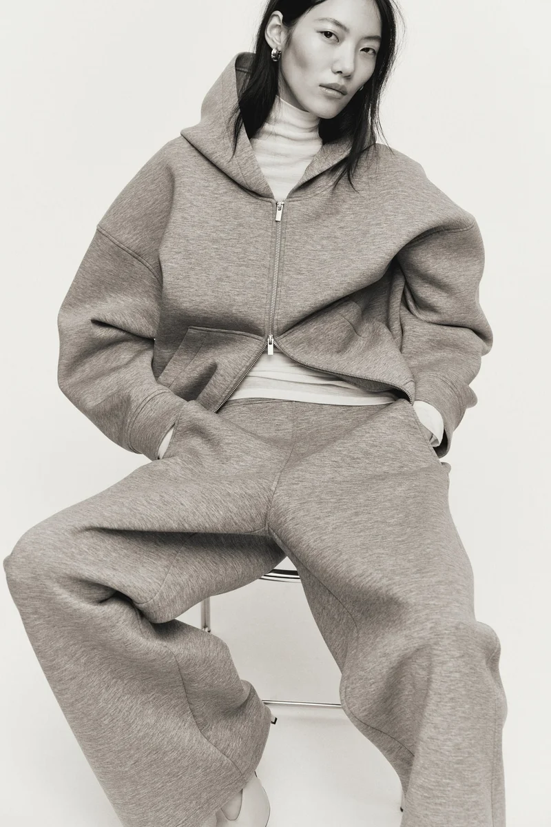 H&M Wide scuba trousers