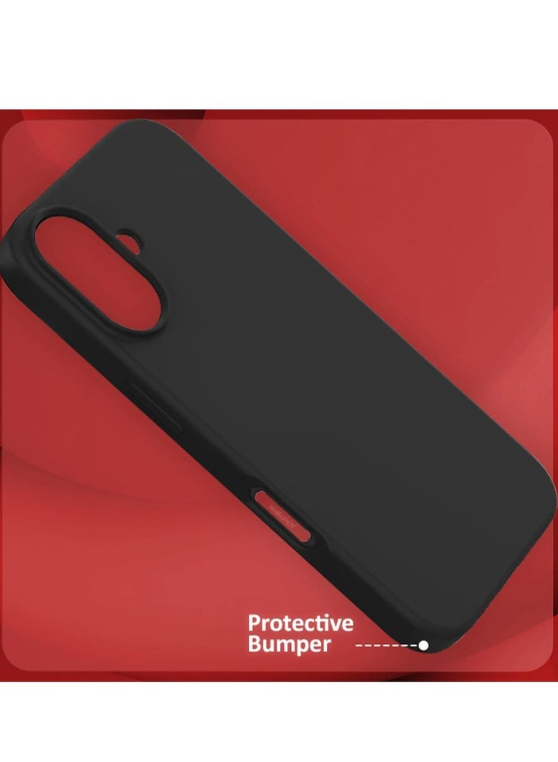 ELTRAZONE Liquid Silicone Case for iPhone 16 - Ultra Slim Design with Soft Anti-Scratch Microfiber Lining & Drop Protection - Image 3