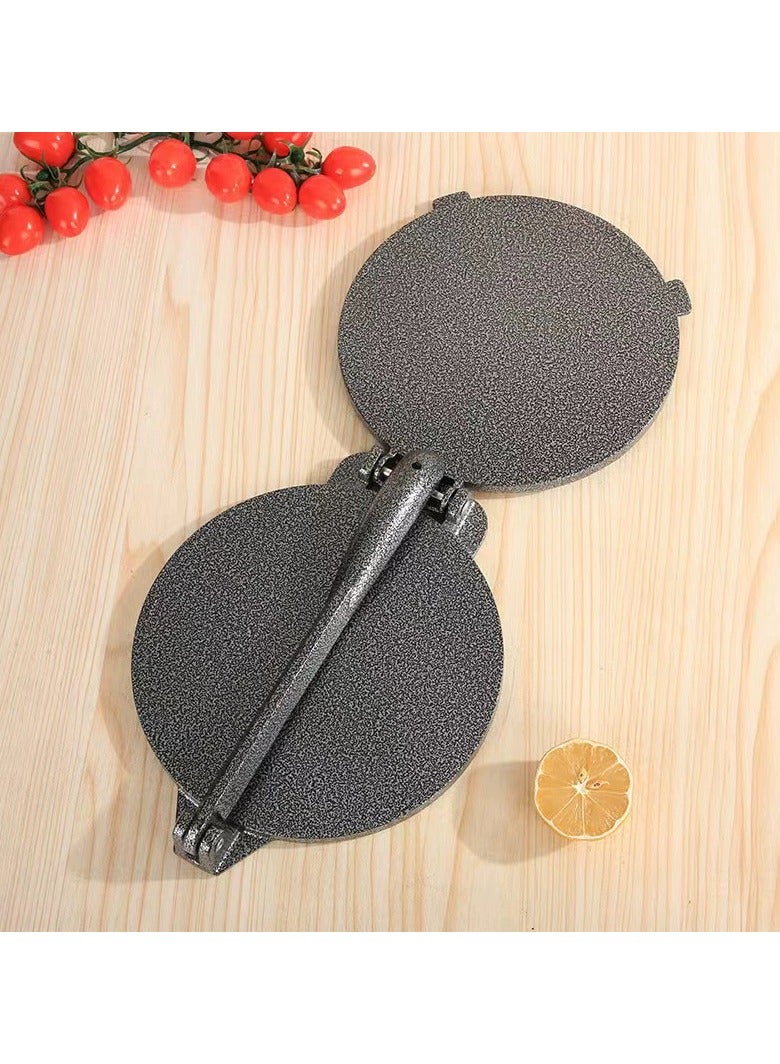 general Manual Dough Press Machine 20cm - Non-Stick Heavy-Duty Tortilla Presser Versatile for Pizza Crust Roti Flatbread Home Kitchen - Image 4