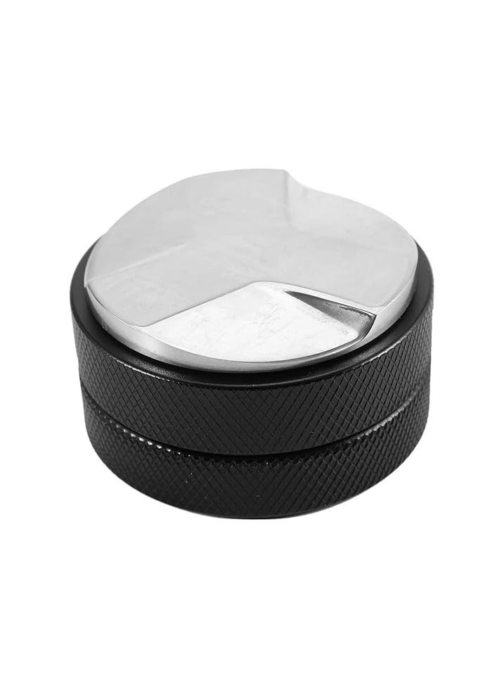51Mm-58Mm Espresso Coffee Distributor Leveler Tool Macaron Coffee Tamper With THREE Angled Slopes-Black-58mm - Image 2