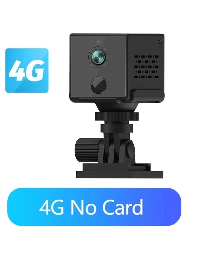 ارواق كاميرا صغيرة، كاميرا صغيرة خفيفة الوزن للكشف عن الإنسان 4G، كاميرا فيديو للمراقبة الأمنية مع صوت ثنائي الاتجاه، مسجل فيديو للرؤية الليلية بالأشعة تحت الحمراء للمكاتب المنزلية، (إصدار 4G) - Image 1