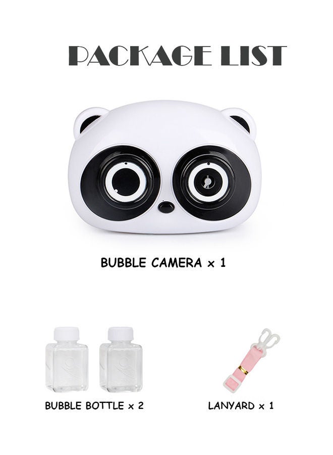 Cute Panda Musical Bubble Camera - Image 1