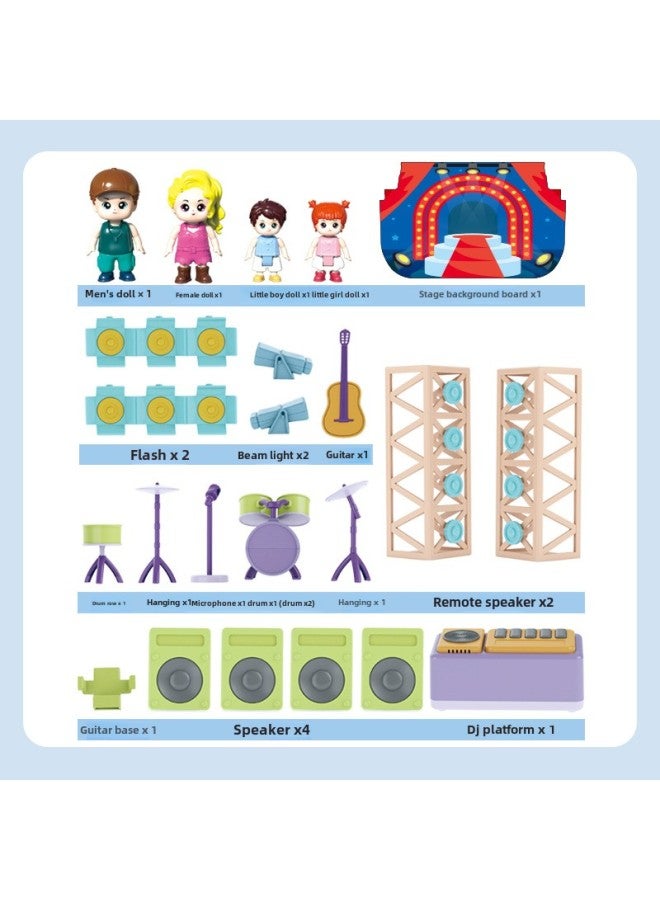 Children's Play Home Educational Vehicles Scene Toys Music Deformation Yacht Ship Toy Set Wholesale-Color:G0025A Music Slide Steamship ]  - Image 4