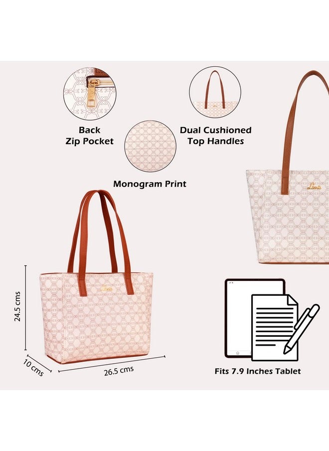 Lavie Lavie Women's Mono Betula Medium Tote Bag | Ladies Purse Handbag  - Image 3