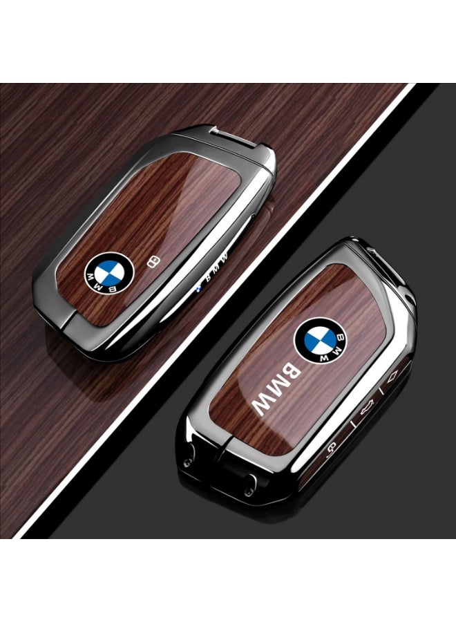 BMW High end car key protection cover suitable for BMW 5 Series/5257/3 Series 330/i7X1X3X5X6X7 car key shell case - Image 1