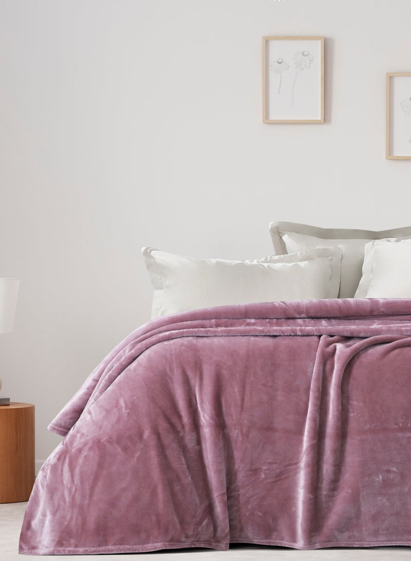 Morano Viva Blanket – Dyed Model, 220x240 CM, Lightweight Ultra-Soft Polyester Throw with Elegant Finish, Stylish Colors,Warm and Cozy Blanket for Bed or Sofa - Image 1