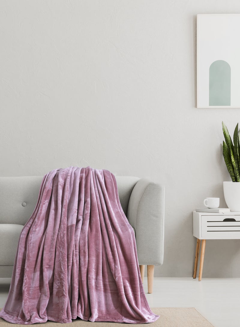 Morano Viva Blanket – Dyed Model, 220x240 CM, Lightweight Ultra-Soft Polyester Throw with Elegant Finish, Stylish Colors,Warm and Cozy Blanket for Bed or Sofa - Image 2