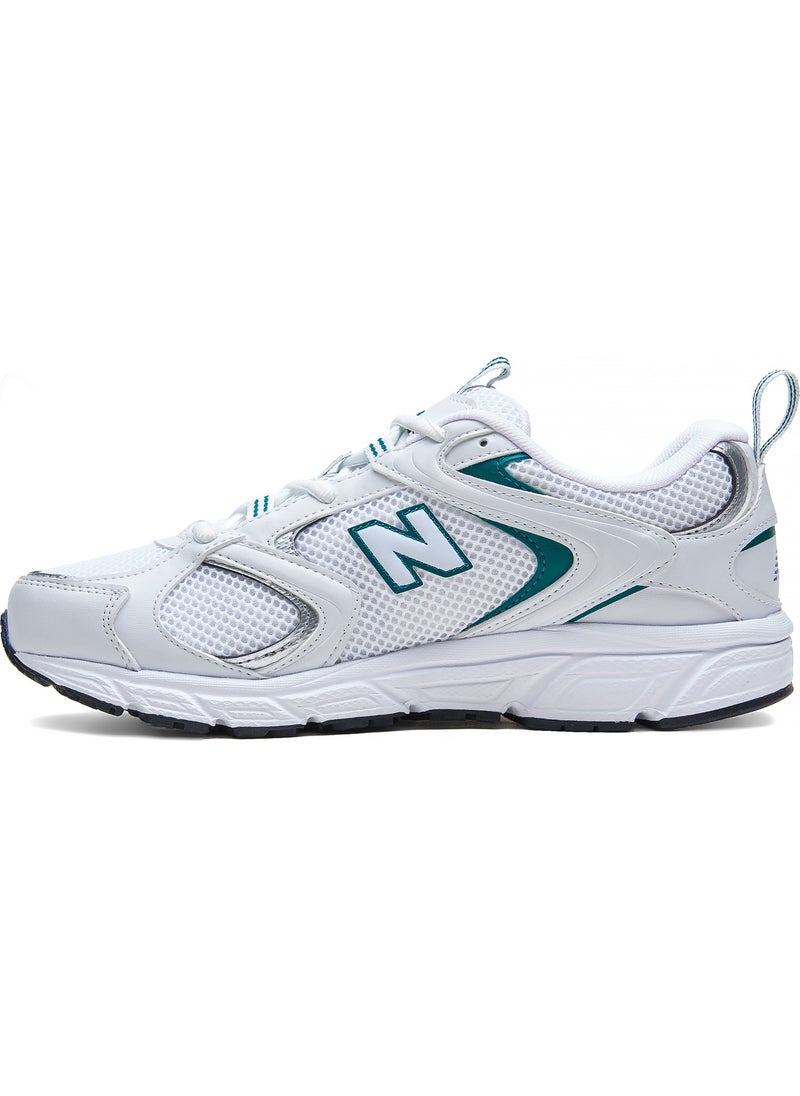 New Balance أحذية نب لايفستايل للجنسين أحذية رياضية بيضاء Ml408Wg  - Image 2