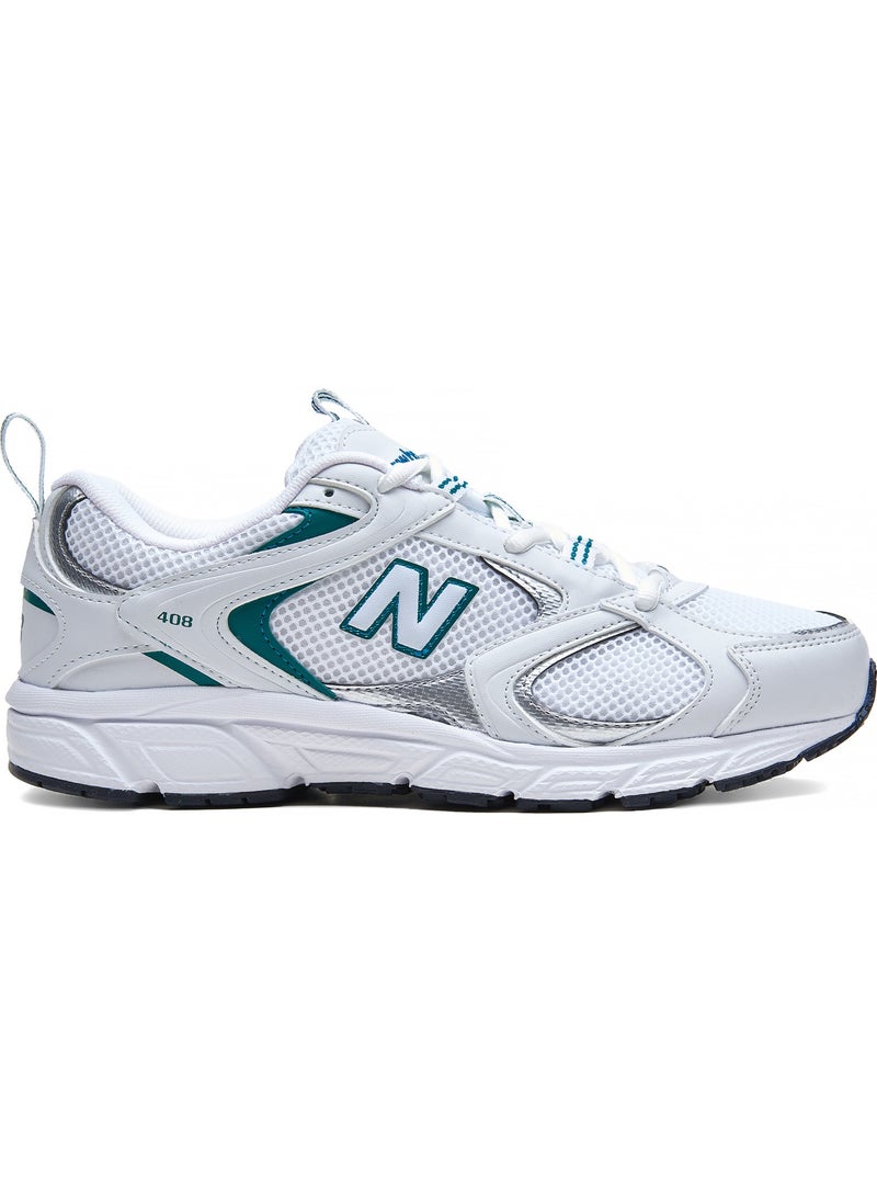 New Balance أحذية نب لايفستايل للجنسين أحذية رياضية بيضاء Ml408Wg  - Image 1