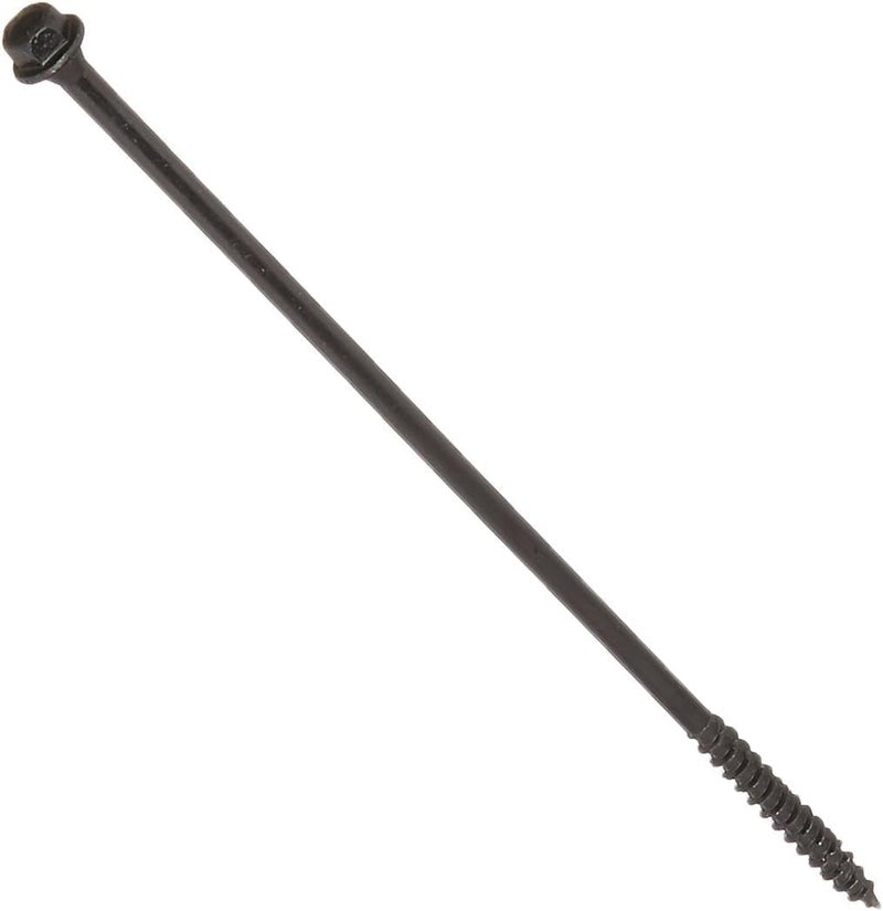 Hillman TimberTite Landscape Screw, Steel, 1/4" x 8", 50-Pack - Image 1