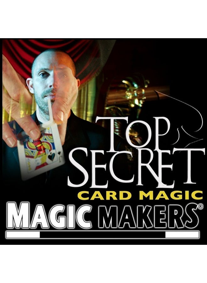 MAGIC MAKERS Top Secret Card Magic Kit 