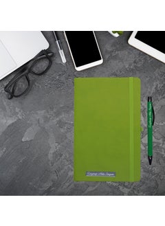 Ada Lazer Personalized Soft Leather Undated Agenda and Pen Set  - Image 1