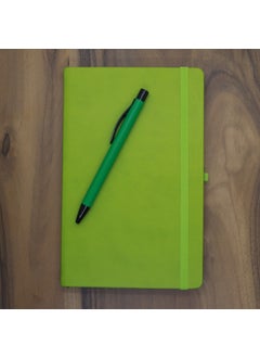 Ada Lazer Personalized Soft Leather Undated Agenda and Pen Set  - Image 5