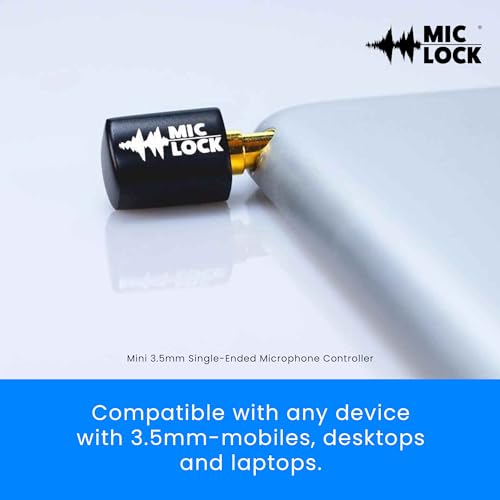Mic-Lock 3.5mm for Headphone Port - Microphone Audio and Data Security - Privacy Protector for Laptops, Smartphones, Tablets, and Computers (Gray, Single Pack) - Image 4
