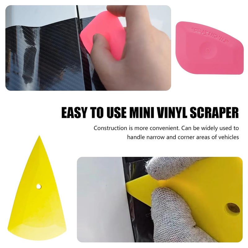 Mandark 8PCS Car Window Tint Tool Kit, Vehicle Glass Protective Film Installing Tool with Squeegee & Cutting Knife, Auto Window Vinyl Wrap Application Tint Set, Universal for Vehicles - Image 4