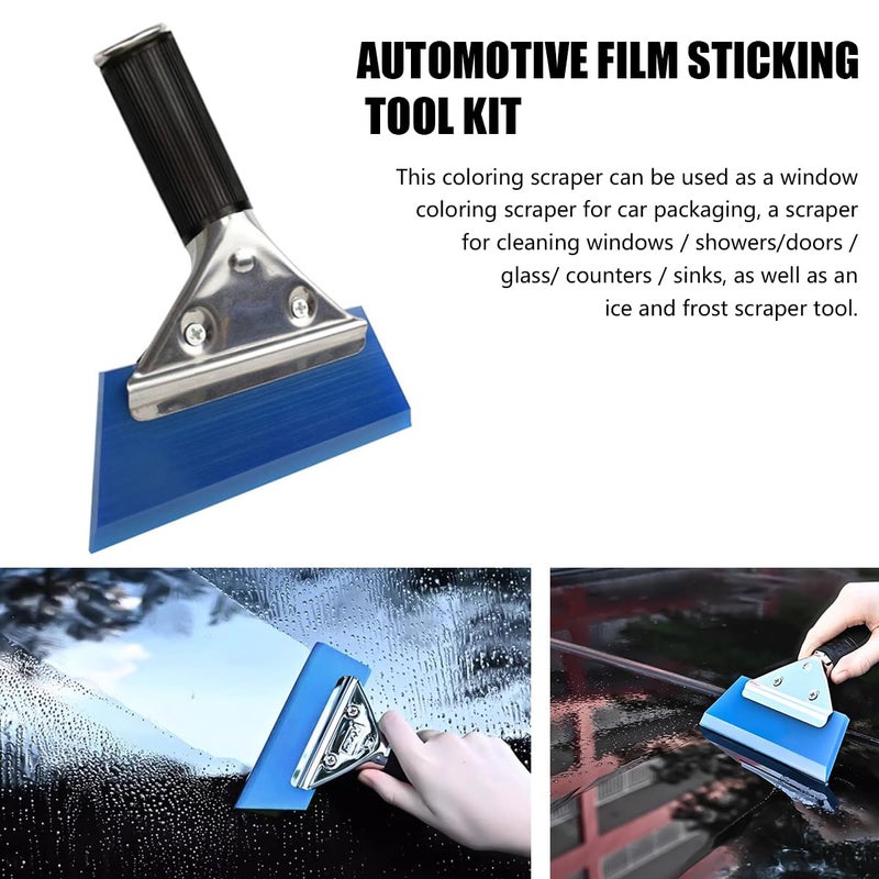 Mandark 8PCS Car Window Tint Tool Kit, Vehicle Glass Protective Film Installing Tool with Squeegee & Cutting Knife, Auto Window Vinyl Wrap Application Tint Set, Universal for Vehicles - Image 2